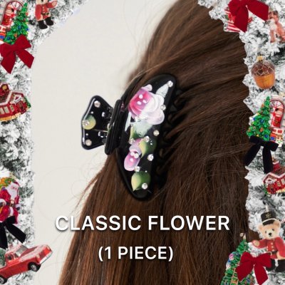 flower claw black