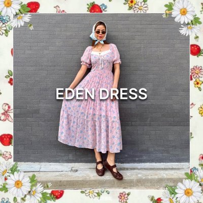 EDEN DRESS (PINK)