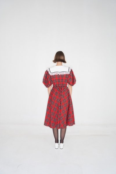 Mary Tartan Red (drop2)