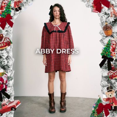 ABBY DRESS (RED)