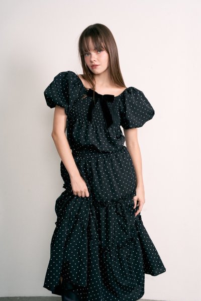 SOFIA BLACK SET (TOP+SKIRT)