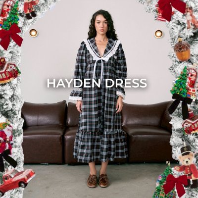 HAYDEN DRESS (black)