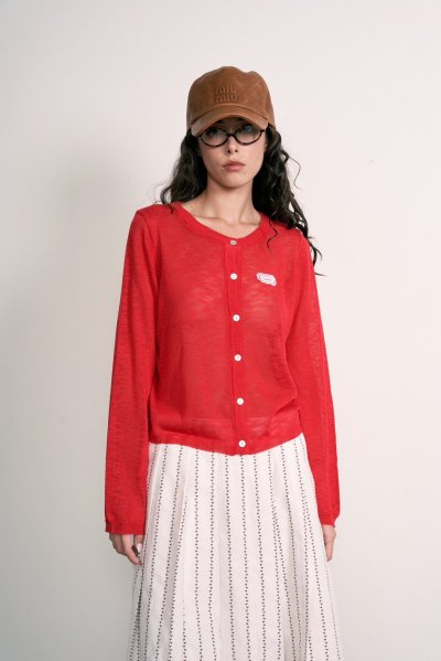 KEN CARDIGAN (RED)