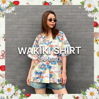Wakiki shirt (sunset)