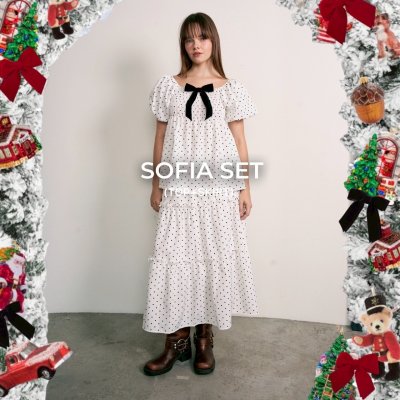 SOFIA WHITE SET (TOP+SKIRT)