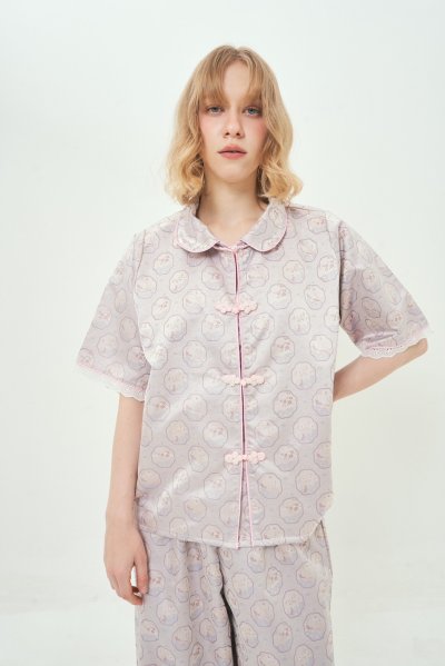 จัดส่ง 12 มกรา FANFAN SET ( CAT PURPLE)