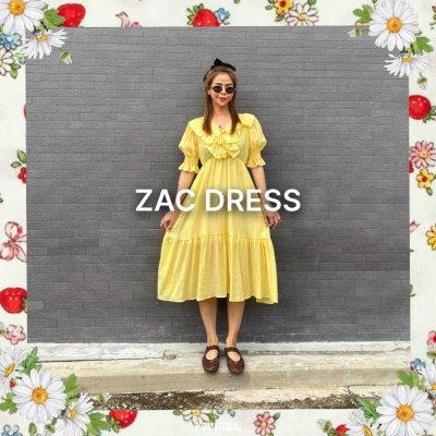 ZAC DRESS (YELLOW)