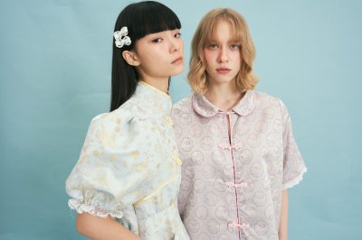 จัดส่ง 12 มกรา FANFAN SET ( CAT PURPLE)