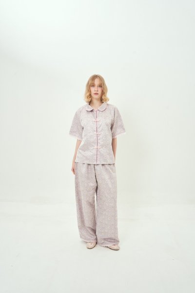 จัดส่ง 12 มกรา FANFAN SET ( CAT PURPLE)