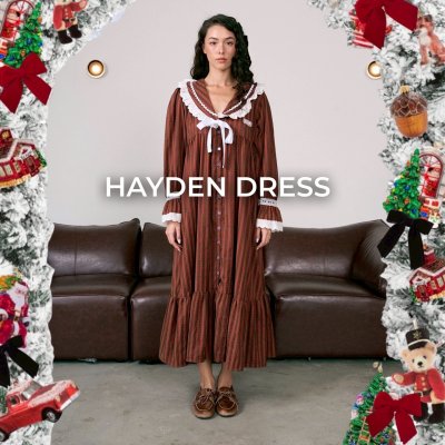 HAYDEN DRESS (RED)