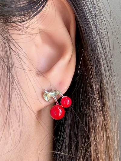 Cherry Bomb Earring