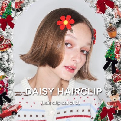 Daisy Hairclip (set of 2)