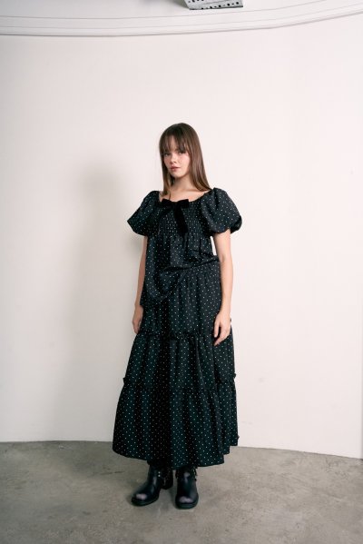 SOFIA BLACK SET (TOP+SKIRT)