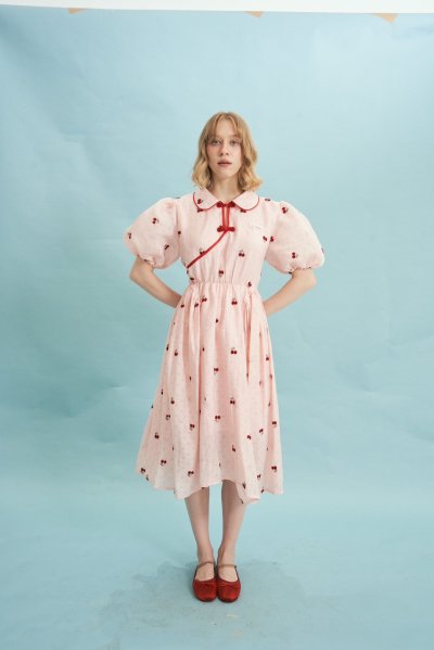 จัดส่ง 26 มกรา PEI DRESS (PINK)
