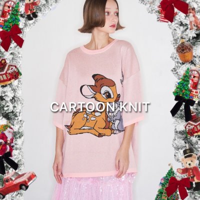 CARTOON KNIT bambi