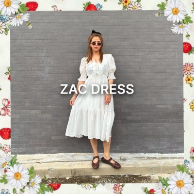 ZAC DRESS (WHITE)