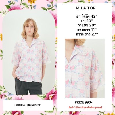 MILA SHIRT PINK
