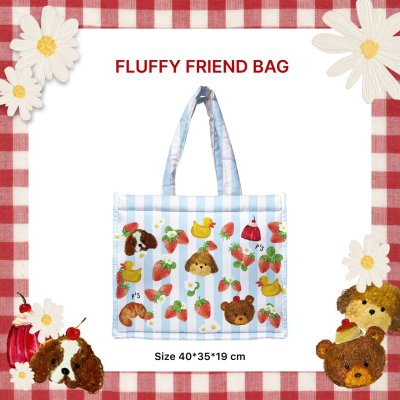 FLUFFY STRAWBERRY BLUE