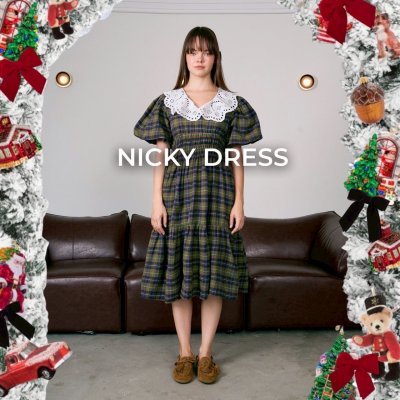 NICKY DRESS (GREEN)