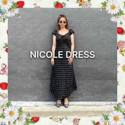 (จัดส่ง 14/07) NICOLE DRESS BLACK