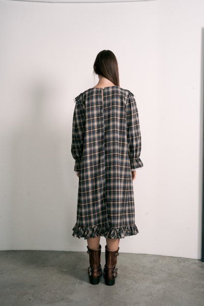 MARTHA DRESS (BROWN)