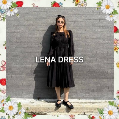 LENA BLACK DRESS