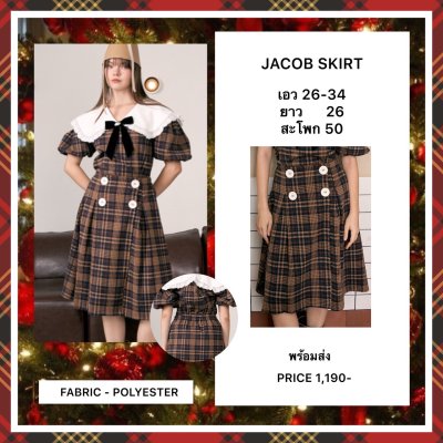 JACOB SKIRT (BROWN)