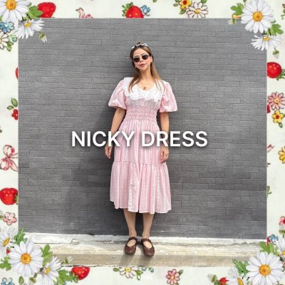 NICKY PINK DRESS