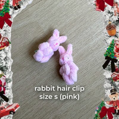 rabbit hair Size S (PINK)