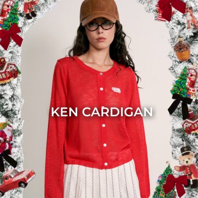 KEN CARDIGAN (RED)