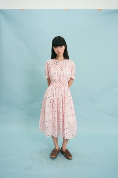 PAUL DRESS PINK
