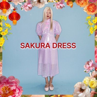 SAKURA DRESS (PURPLE)