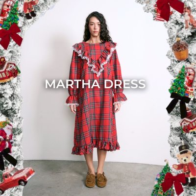 MARTHA DRESS (RED)