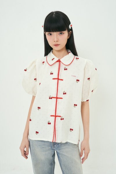 จัดส่ง 6 กุมภา LIU TOP WHITE