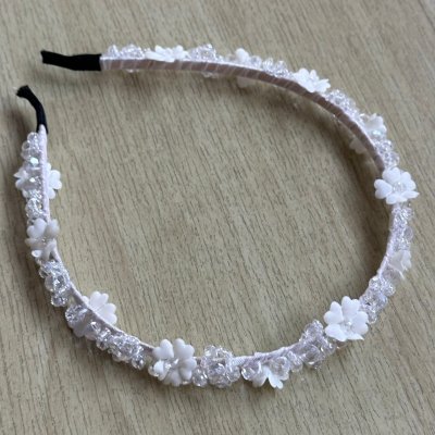 Mini Flower Crown silver