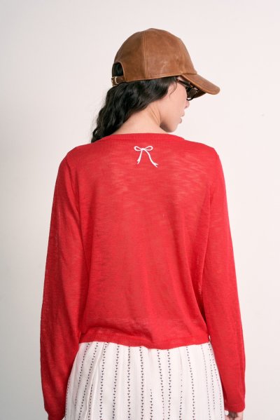 KEN CARDIGAN (RED)