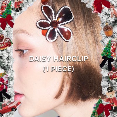 Daisy Clip brown (1 piece)