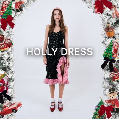 HOLLY DRESS สีดำ