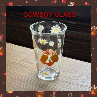 COWBOY GLASS จำกัด 2 ใบ ต่อ ลูกค้า (ฟองอากาศอาจเกิดขึ้นได้)