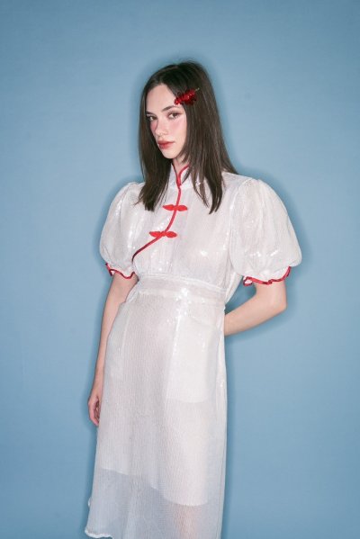 SAKURA DRESS (WHITE)