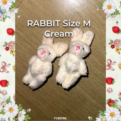 RABBIT Size M CREAM