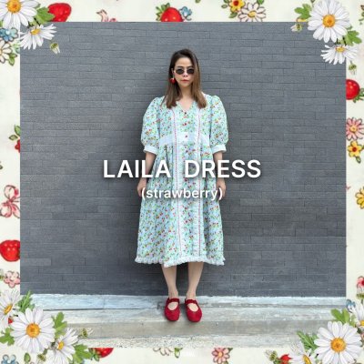 LAILA STRAWBERRY DRESS