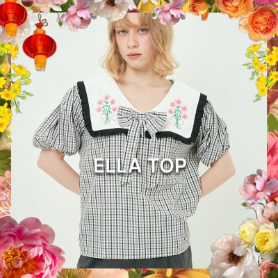 ELLA TOP BLACK