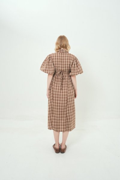 ALEXA DRESS (BROWN)