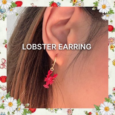 LOBSTER EARRING
