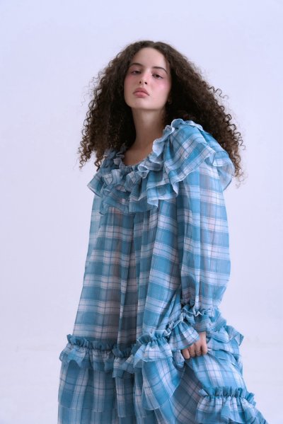 จัดส่ง2/11 NICOLE DRESS (BLUE)