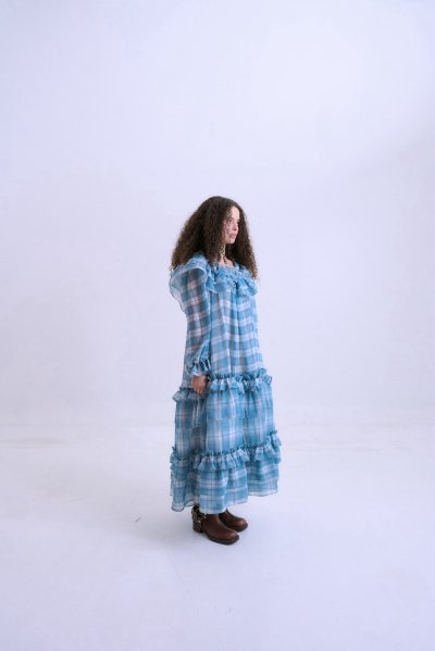 จัดส่ง2/11 NICOLE DRESS (BLUE)