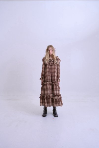 จัดส่ง 2/11 NICOLE DRESS (BROWN)