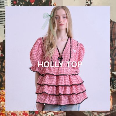HOLLY TOP (RED)