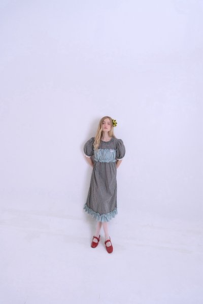 VIVIENNE DRESS (BROWN)